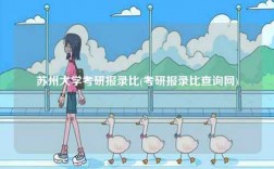 蘇州大學考研報錄比(考研報錄比查詢網(wǎng))