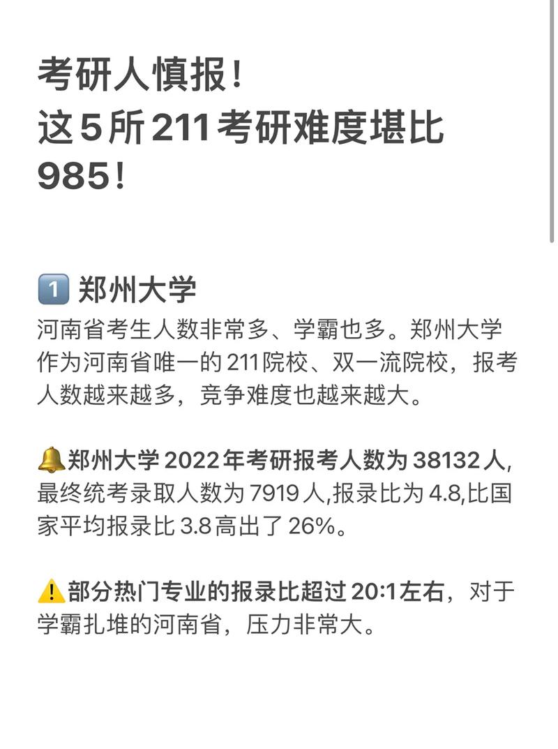 普通一本考211研究生難嗎(一般二本建議考研學校)-圖1